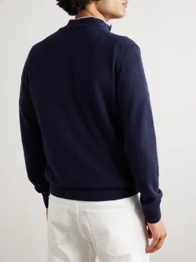 ELEVENTY Cashmere Half-Zip Sweater - Men | Thumbnail 4 ELEVENTY Cashmere Half-Zip Sweater - Men | Thumbnail 4
