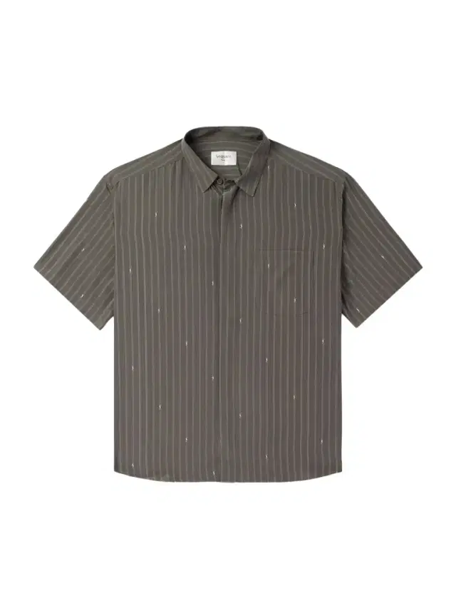 Striped Silk Crepe de Chine Shirt - Men