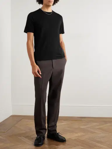 Saman Amel Slim-Fit Wool T-Shirt - Men | Thumbnail 2