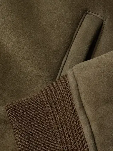 Saint Laurent Shearling Blouson Jacket - Men | Thumbnail 6 Saint Laurent Shearling Blouson Jacket - Men | Thumbnail 6