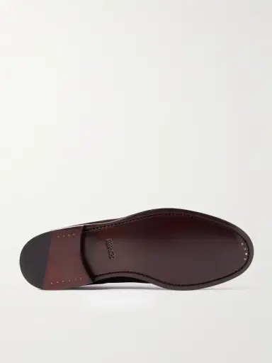 MORJAS Suede Penny Loafers - Men | Thumbnail 3