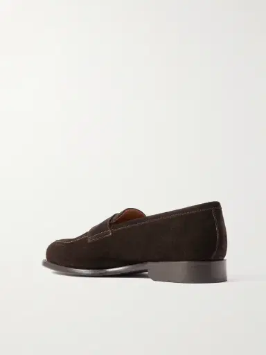 MORJAS Suede Penny Loafers - Men | Thumbnail 4