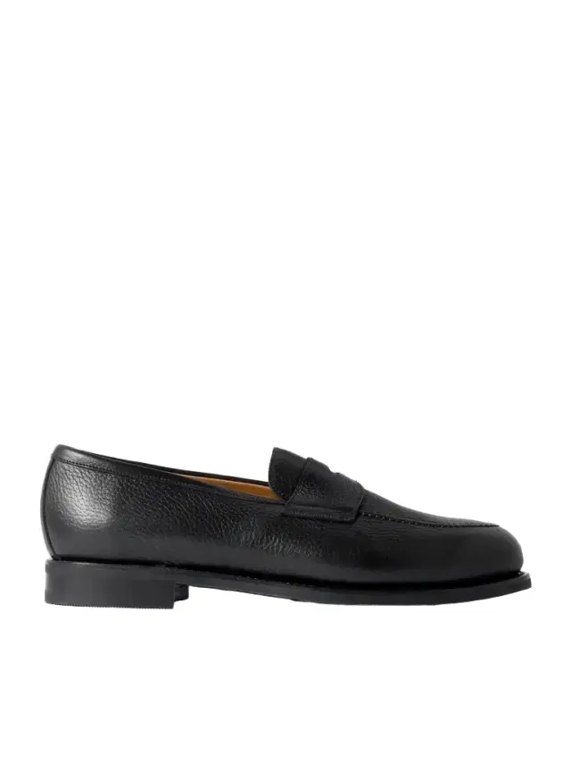 Full-Grain Leather Penny Loafers - Men