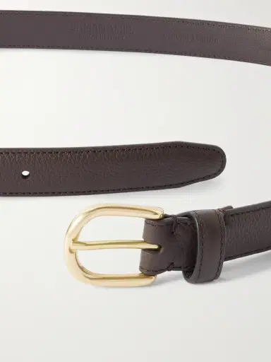 Saman Amel Cardon 2.5cm Full-Grain Leather Belt - Men | Thumbnail 2 Saman Amel Cardon 2.5cm Full-Grain Leather Belt - Men | Thumbnail 2