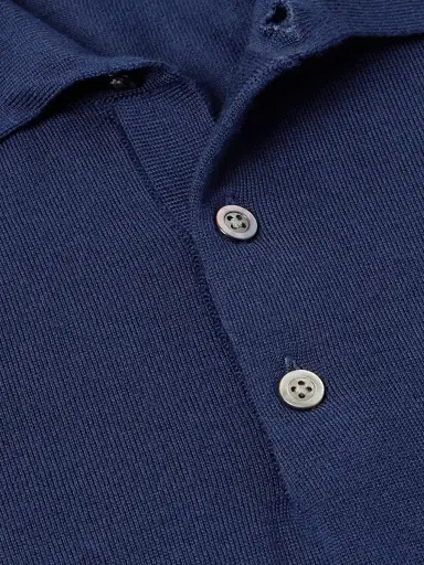 Saman Amel Slim-Fit Wool Polo Shirt - Men | Thumbnail 4 Saman Amel Slim-Fit Wool Polo Shirt - Men | Thumbnail 4