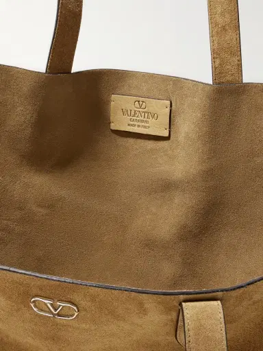 Valentino Garavani Nellcôte Large Embellished Suede Tote Bag - Men | Thumbnail 5 Valentino Garavani Nellcôte Large Embellished Suede Tote Bag - Men | Thumbnail 5