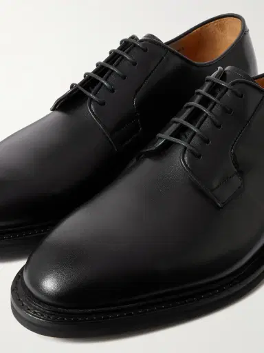 MORJAS The Plain Toe Leather Derby Shoes - Men | Thumbnail 5
