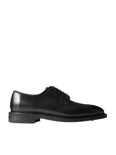 MORJAS The Plain Toe Leather Derby Shoes - Men | Thumbnail 1