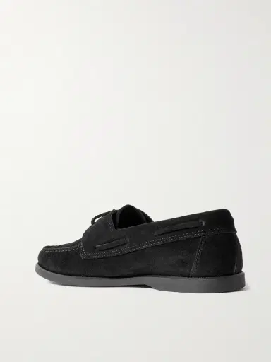 MORJAS Suede Boat Shoes - Men | Thumbnail 4