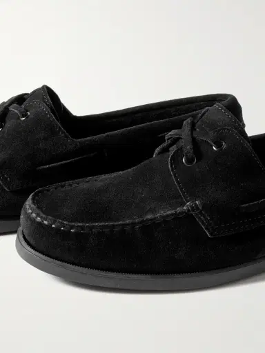 MORJAS Suede Boat Shoes - Men | Thumbnail 5
