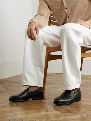MORJAS Leather Penny Loafers - Men | Thumbnail 2 MORJAS Leather Penny Loafers - Men | Thumbnail 2