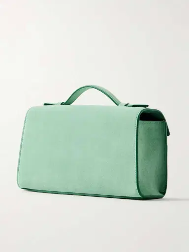 Savette Symmetry Pochette Suede Tote | Thumbnail 3 Savette Symmetry Pochette Suede Tote | Thumbnail 3