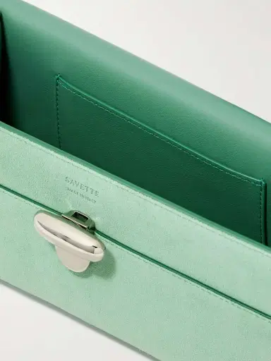Savette Symmetry Pochette Suede Tote | Thumbnail 5 Savette Symmetry Pochette Suede Tote | Thumbnail 5