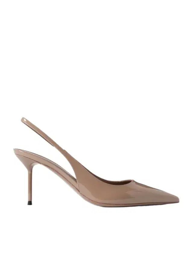 Lidia Patent-leather Slingback Pumps