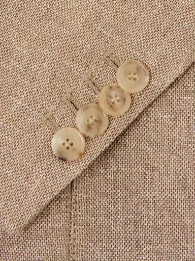 Loro Piana Double-breasted Linen Blazer | Thumbnail 4