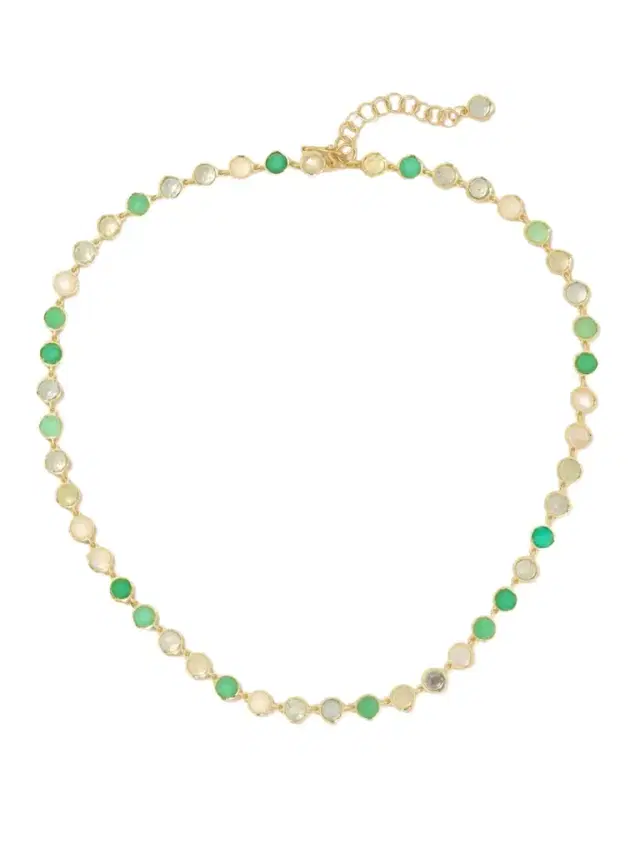 Irene Neuwirth 18-karat Gold Multi-stone Necklace