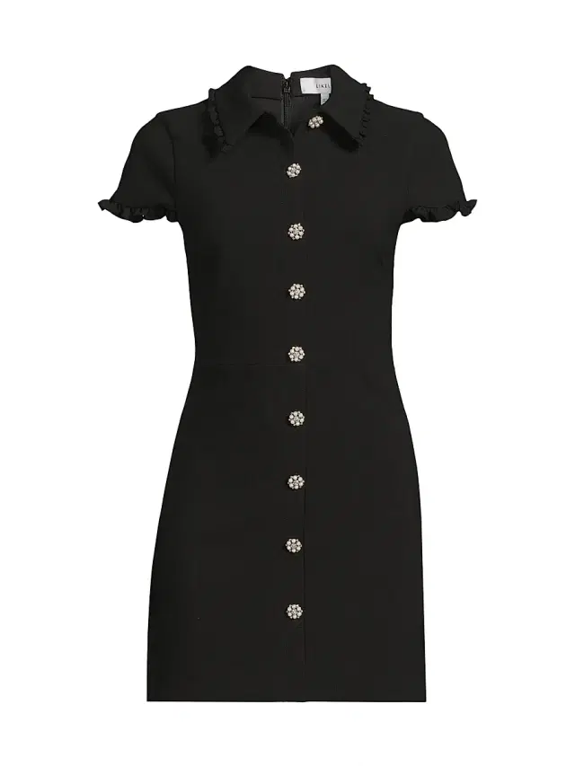 Likely Women's Drop 7 Mylah Mini Shirtdress - Black