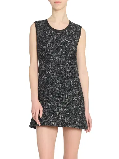 Giambattista Valli Women's Wool-Blend Tweed Minidress - Black - Size 8 | Thumbnail 3 Giambattista Valli Women's Wool-Blend Tweed Minidress - Black - Size 8 | Thumbnail 3