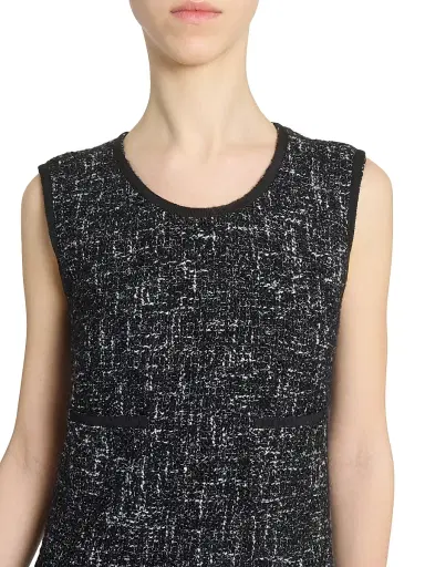 Giambattista Valli Women's Wool-Blend Tweed Minidress - Black - Size 8 | Thumbnail 6 Giambattista Valli Women's Wool-Blend Tweed Minidress - Black - Size 8 | Thumbnail 6