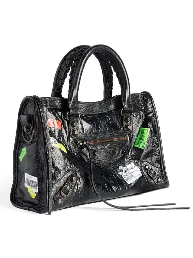 Balenciaga Women's Le City Tote Bag - Black | Thumbnail 4