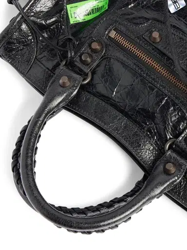 Balenciaga Women's Le City Tote Bag - Black | Thumbnail 8