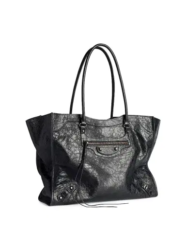 Balenciaga Women's Le City Tote Bag - Black | Thumbnail 5 Balenciaga Women's Le City Tote Bag - Black | Thumbnail 5