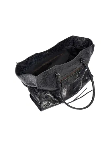 Balenciaga Women's Le City Tote Bag - Black | Thumbnail 7 Balenciaga Women's Le City Tote Bag - Black | Thumbnail 7