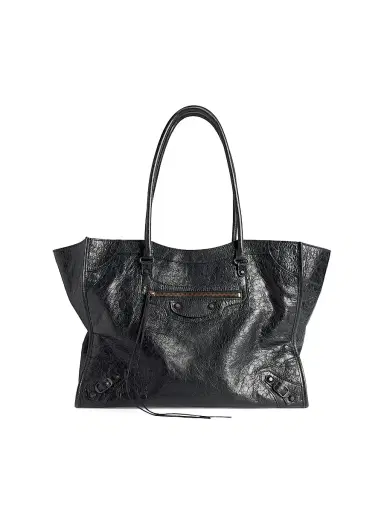 Balenciaga Women's Le City Tote Bag - Black | Thumbnail 1 Balenciaga Women's Le City Tote Bag - Black | Thumbnail 1