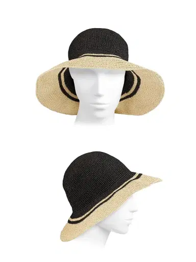 TOTEME Women's Crochet-Trimmed Sun Hat | Thumbnail 3