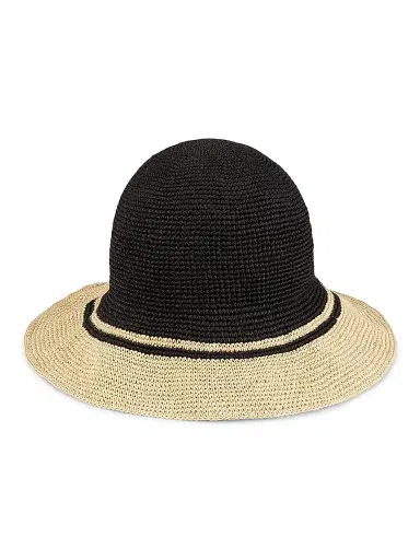 TOTEME Women's Crochet-Trimmed Sun Hat | Thumbnail 1