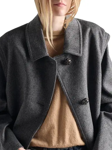 Prada Women's Cashmere Crewneck Sweater - Brown - Size 4 | Thumbnail 4