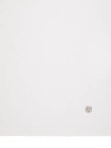 Stefano Ricci Men's Cotton and Silk Blend T-Shirt - White - Size Large | Thumbnail 7