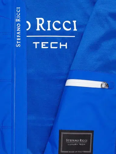 Stefano Ricci Men's Luxury Tech Gilet Vest - Mediterranean - Size 46 | Thumbnail 3