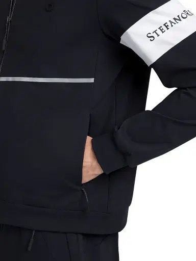 Stefano Ricci Men's Luxury Running Blouson - Navy | Thumbnail 6