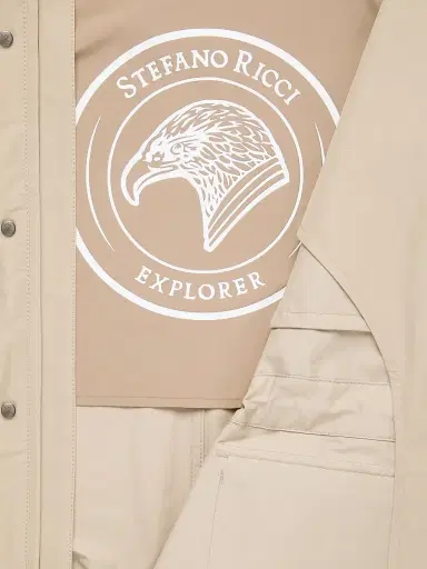 Stefano Ricci Men's Cotton Blend Field Jacket - | Thumbnail 5