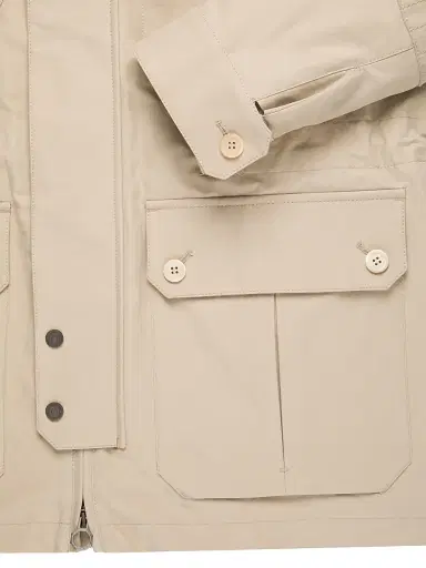 Stefano Ricci Men's Cotton Blend Field Jacket - | Thumbnail 6