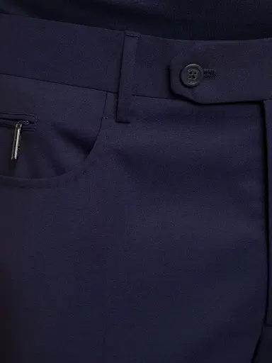 Stefano Ricci Men's Classic Tailored Sartorial Trousers | Thumbnail 4