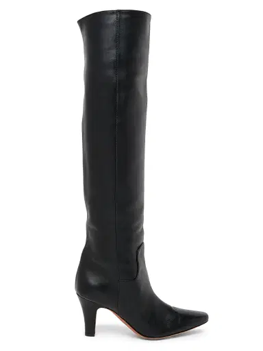 Pollini Women's Muse 75MM Leather Over-the-Knee Boots | Thumbnail 1 Pollini Women's Muse 75MM Leather Over-the-Knee Boots | Thumbnail 1