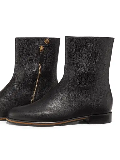 Pollini Women's Ascot Leather Ankle Boots - Black - Size 9.5 | Thumbnail 2 Pollini Women's Ascot Leather Ankle Boots - Black - Size 9.5 | Thumbnail 2