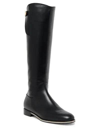 Pollini Women's Varenne Leather Knee-High Boots - Black - Size 10 | Thumbnail 2 Pollini Women's Varenne Leather Knee-High Boots - Black - Size 10 | Thumbnail 2