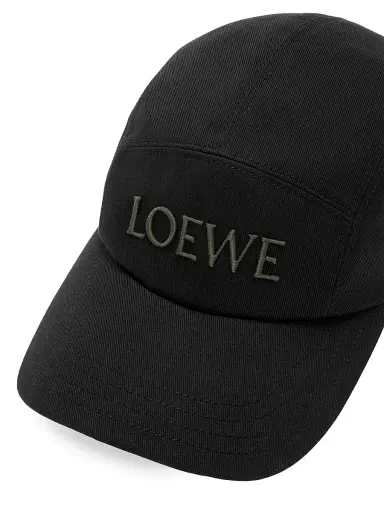 Loewe Men's Logo Trucker Cap - Black | Thumbnail 4