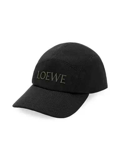 Loewe Men's Logo Trucker Cap - Black | Thumbnail 1