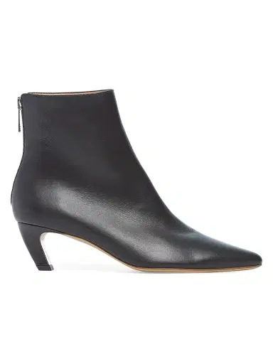 Gabriela Hearst Women's Clayton 50MM Leather Ankle Boots - Black - Size 11 | Thumbnail 1 Gabriela Hearst Women's Clayton 50MM Leather Ankle Boots - Black - Size 11 | Thumbnail 1