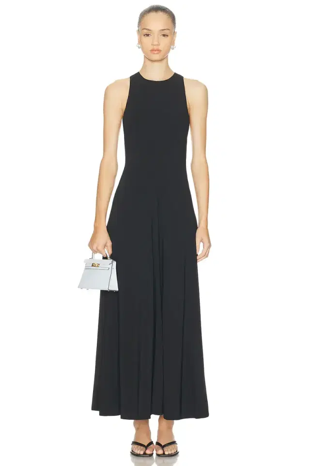 St. Agni Cut Away Maxi Dress