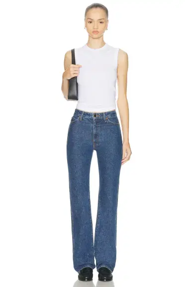 ENZA COSTA Supima Cotton New Classic Sleeveless Top | Thumbnail 4 ENZA COSTA Supima Cotton New Classic Sleeveless Top | Thumbnail 4