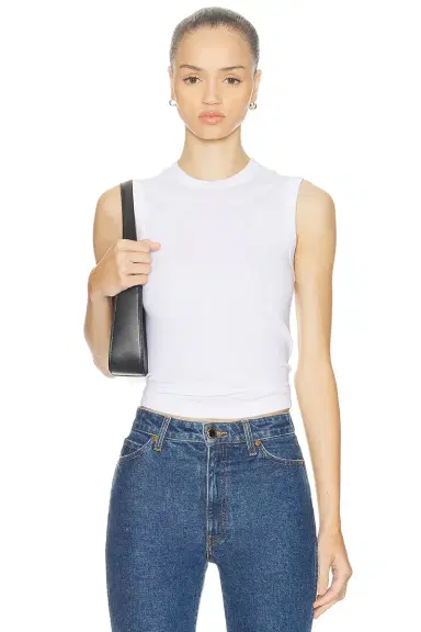 ENZA COSTA Supima Cotton New Classic Sleeveless Top | Thumbnail 1 ENZA COSTA Supima Cotton New Classic Sleeveless Top | Thumbnail 1