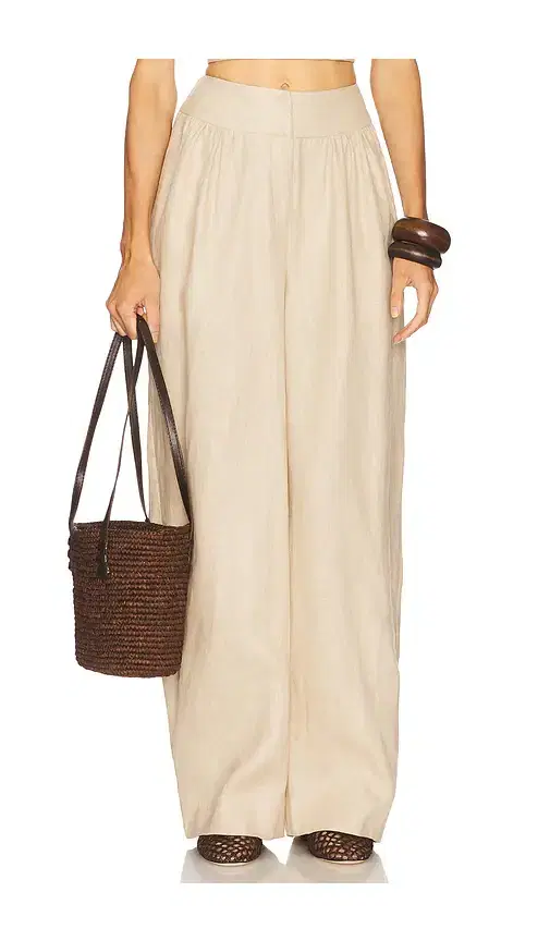 Camila Coelho Harlow Linen Pant