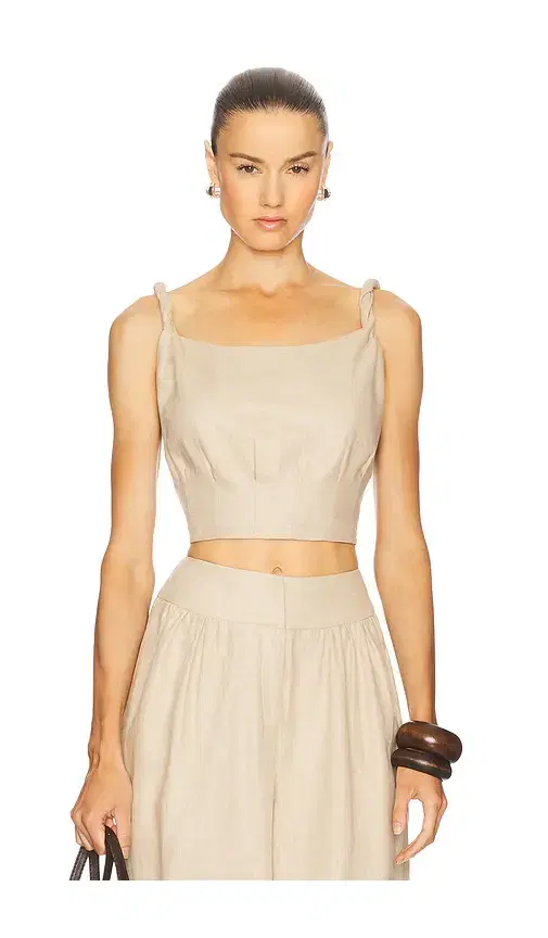 Camila Coelho Harlow Linen Top