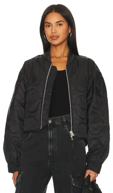 AGOLDE x Shoreditch Ski Club Iona Quilted Jacket | Thumbnail 1 AGOLDE x Shoreditch Ski Club Iona Quilted Jacket | Thumbnail 1