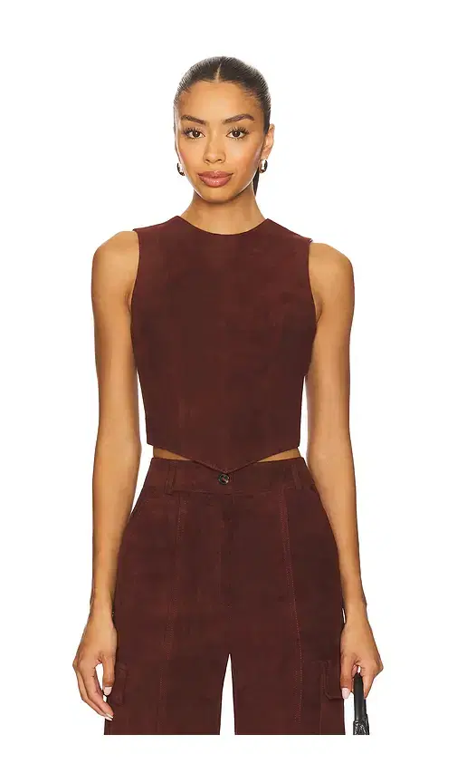 Sammy Suede Top